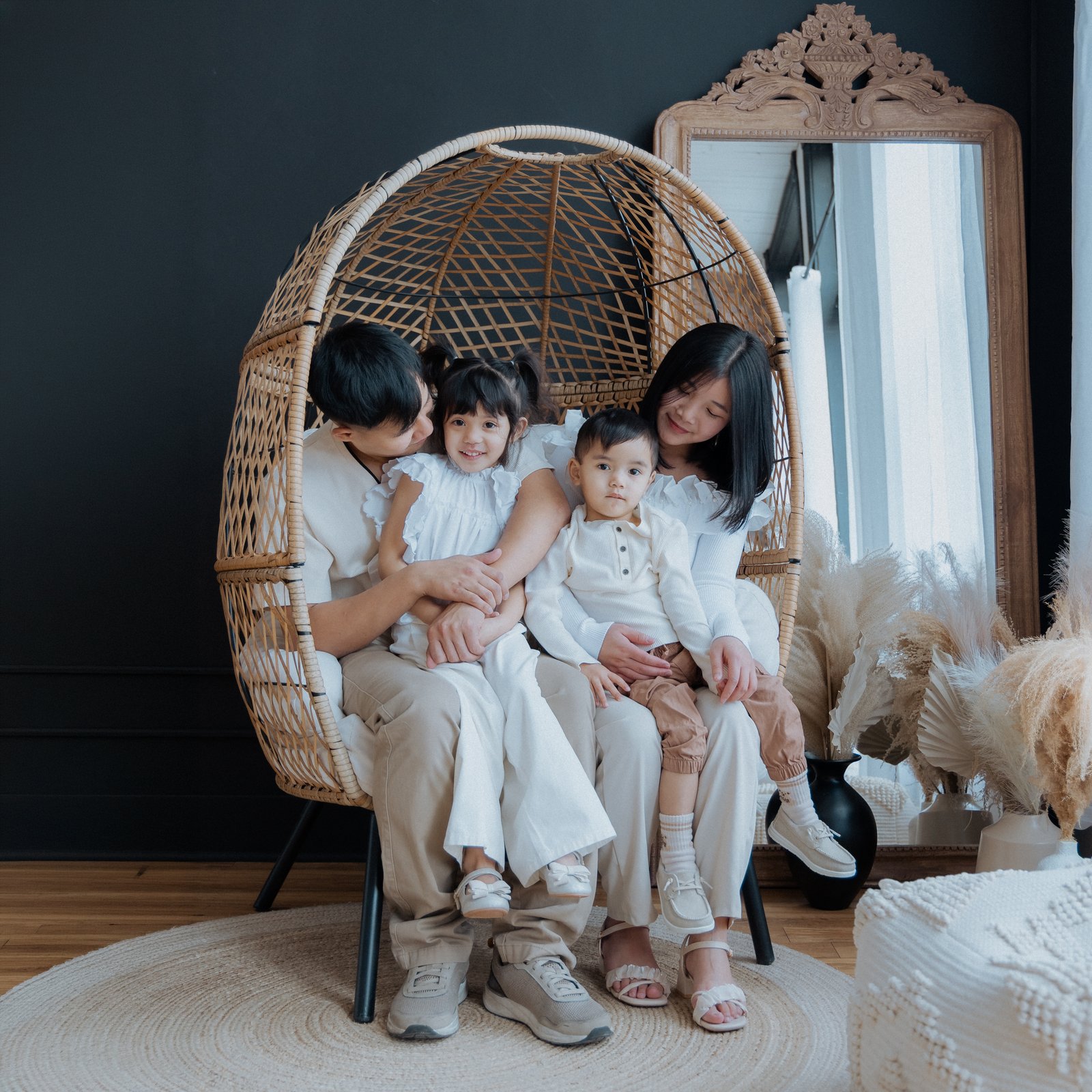 Indoor family photo 4